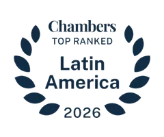 Chambers Top Ranked Latin America 2026 seal